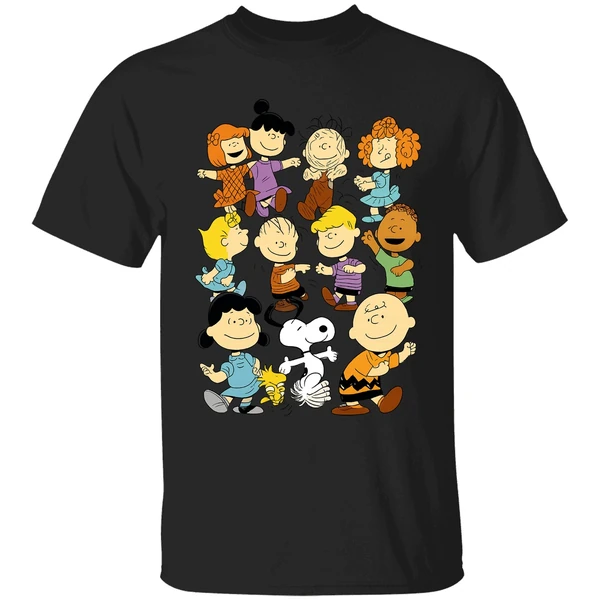 Snoopy And Charlie Brown Peanuts Friends Shirt - Image 9