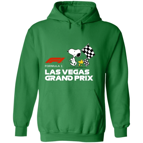 Snoopy And Woodstock Formula Las Vegas Grand Prix Hoodie - Image 2
