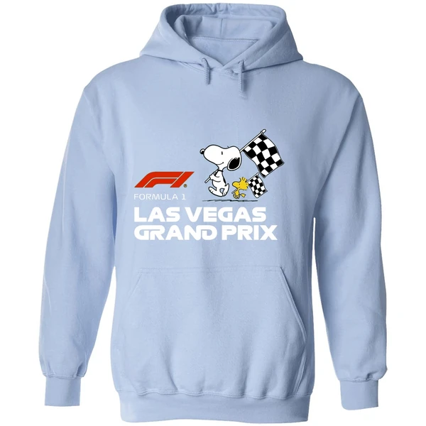 Snoopy And Woodstock Formula Las Vegas Grand Prix Hoodie - Image 4