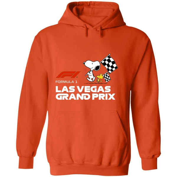 Snoopy And Woodstock Formula Las Vegas Grand Prix Hoodie - Image 6