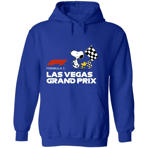 Snoopy And Woodstock Formula Las Vegas Grand Prix Hoodie - Image 7