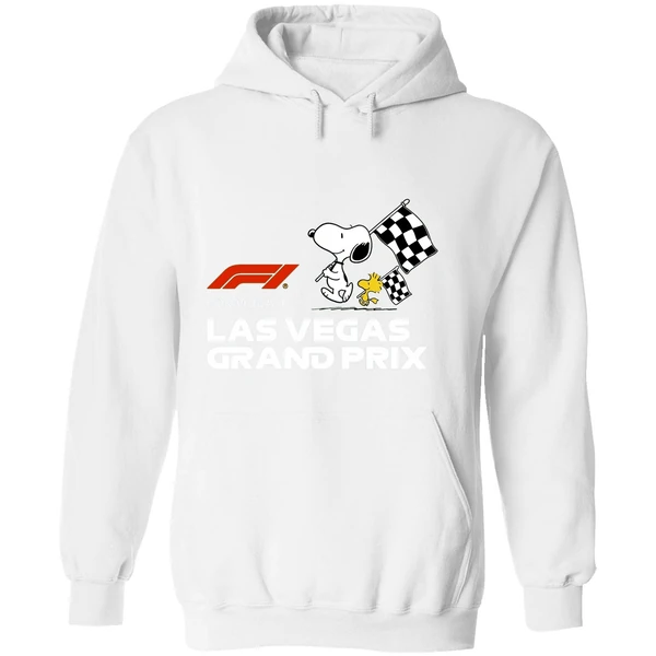 Snoopy And Woodstock Formula Las Vegas Grand Prix Hoodie - Image 8