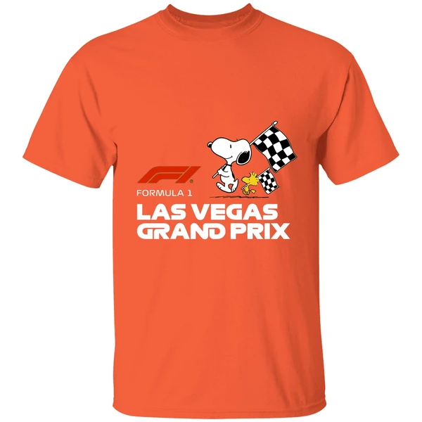 Snoopy And Woodstock Formula Las Vegas Grand Prix Shirt - Image 6