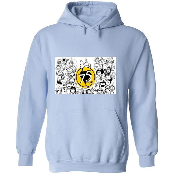 Snoopy Happy 75th Anniversary To The Peanuts Gang Hoodie - Image 4
