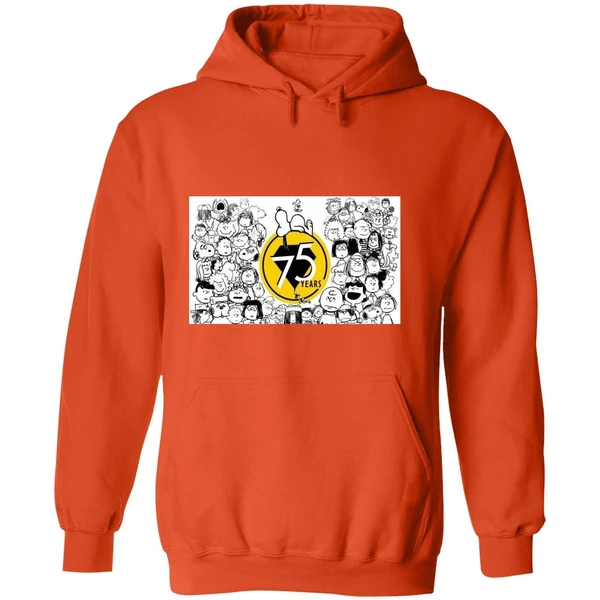 Snoopy Happy 75th Anniversary To The Peanuts Gang Hoodie - Image 6