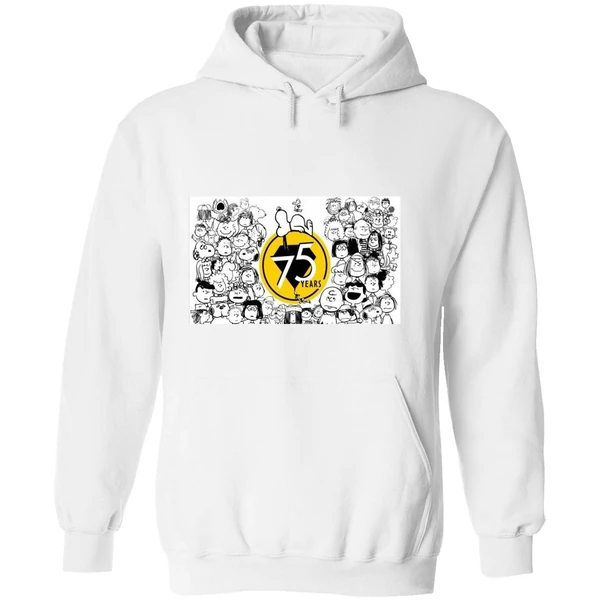 Snoopy Happy 75th Anniversary To The Peanuts Gang Hoodie - Image 8