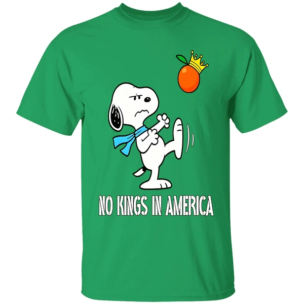 Snoopy No Kings In America Shirt - Image 9