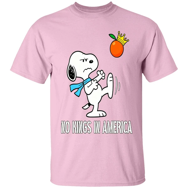 Snoopy No Kings In America Shirt - Image 2
