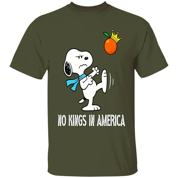 Snoopy No Kings In America Shirt - Image 3