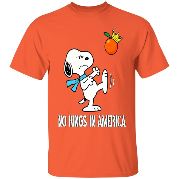 Snoopy No Kings In America Shirt - Image 5