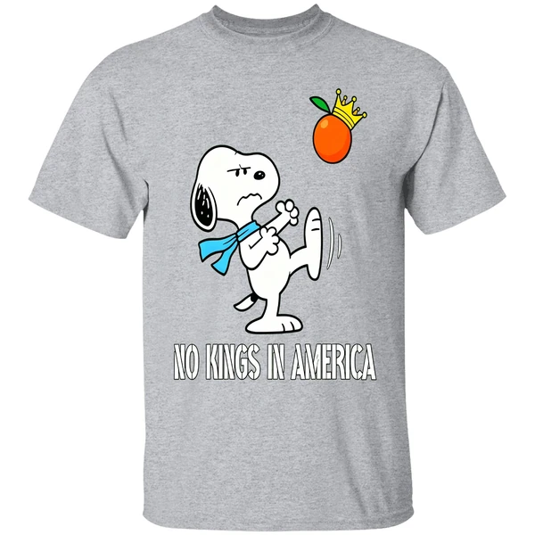 Snoopy No Kings In America Shirt - Image 8