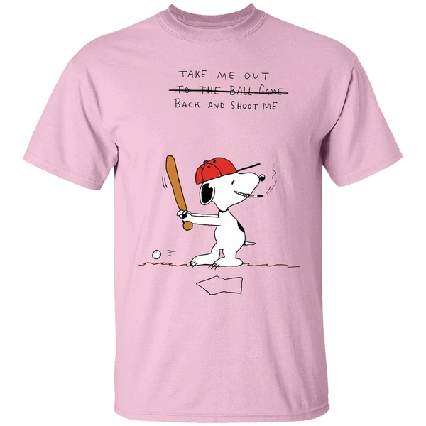 Snoopy Take Me Out Back And Shoot Me Shirt - Image 2