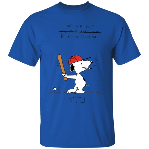 Snoopy Take Me Out Back And Shoot Me Shirt - Image 5