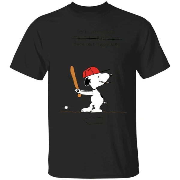Snoopy Take Me Out Back And Shoot Me Shirt - Image 7