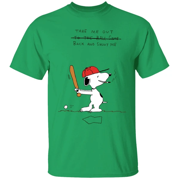 Snoopy Take Me Out Back And Shoot Me Shirt - Image 8