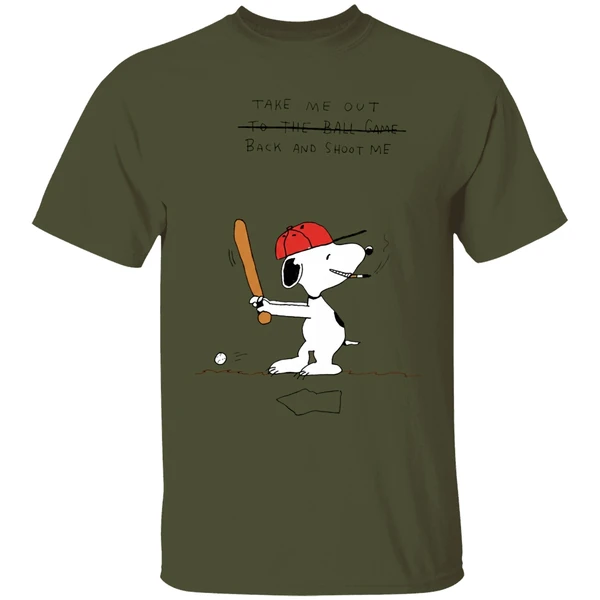 Snoopy Take Me Out Back And Shoot Me Shirt - Image 9