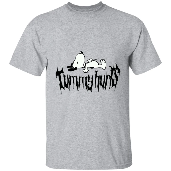 Snoopy Tummy Hurts Shirt - Image 6