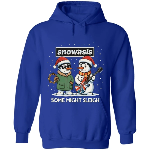 Snowasis Some Might Sleigh Oasis Merry Christmas 2025 Hoodie - Image 7