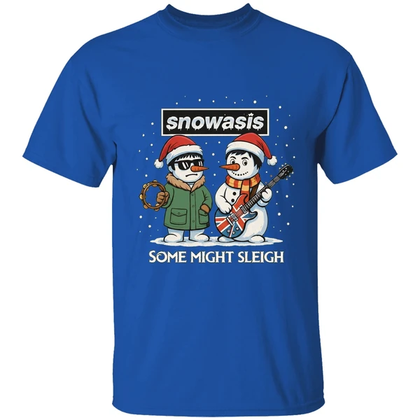 Snowasis Some Might Sleigh Oasis Merry Christmas 2025 Shirt - Image 7
