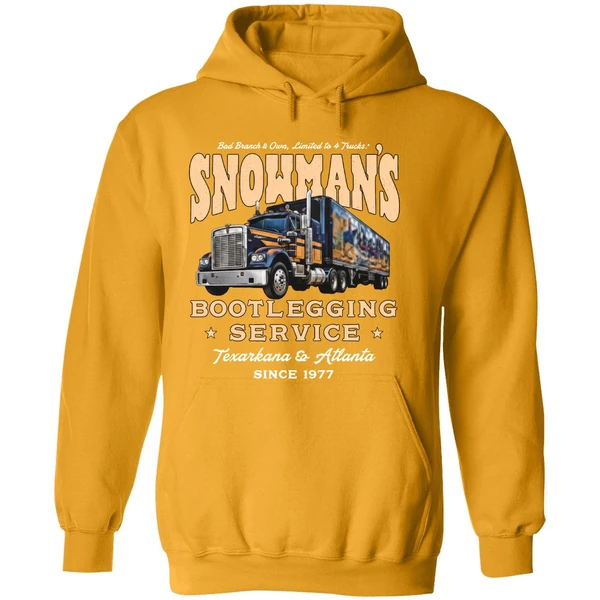 Snowmans Bootlegging Service Smokey And The Bandit Hoodie
