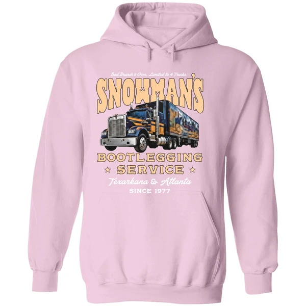 Snowmans Bootlegging Service Smokey And The Bandit Hoodie - Image 5