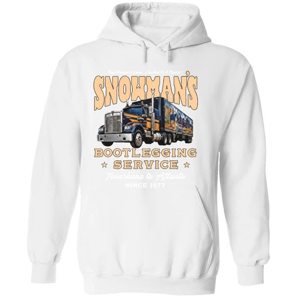 Snowmans Bootlegging Service Smokey And The Bandit Hoodie - Image 8