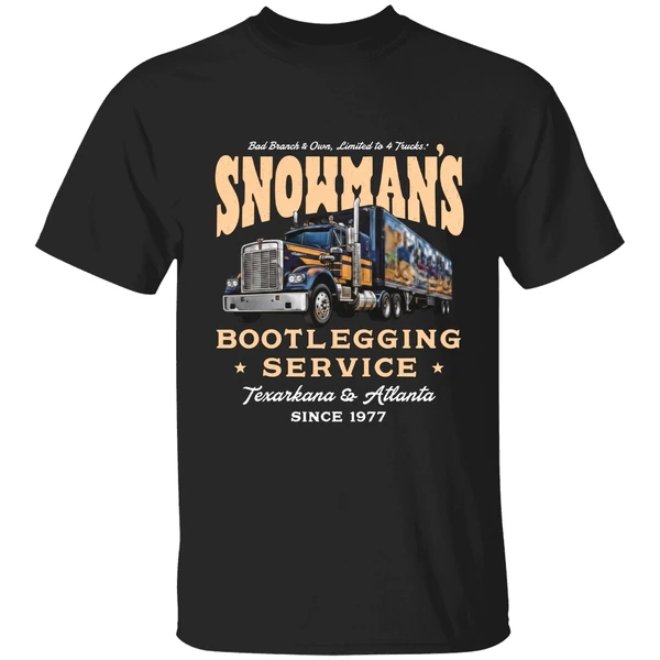 Snowmans Bootlegging Service Smokey And The Bandit Shirt