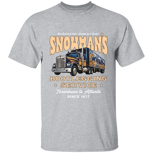 Snowmans Bootlegging Service Smokey And The Bandit Shirt - Image 9