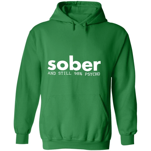 Sober And Still 98 Psycho Hoodie - Image 2