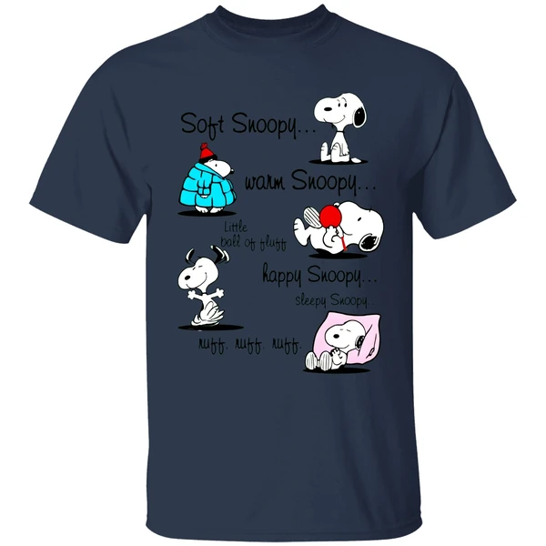 Soft Snoopy Warm Snoopy Little Ball Of Fluff Happy Snoopy Shirt - Image 4