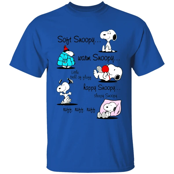 Soft Snoopy Warm Snoopy Little Ball Of Fluff Happy Snoopy Shirt - Image 7