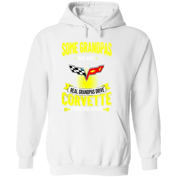 Some Grandpas Take Naps Real Grandpas Drive Corvette Then Take A Nap Hoodie - Image 8