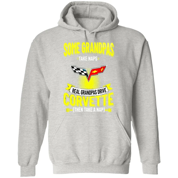 Some Grandpas Take Naps Real Grandpas Drive Corvette Then Take A Nap Hoodie - Image 9