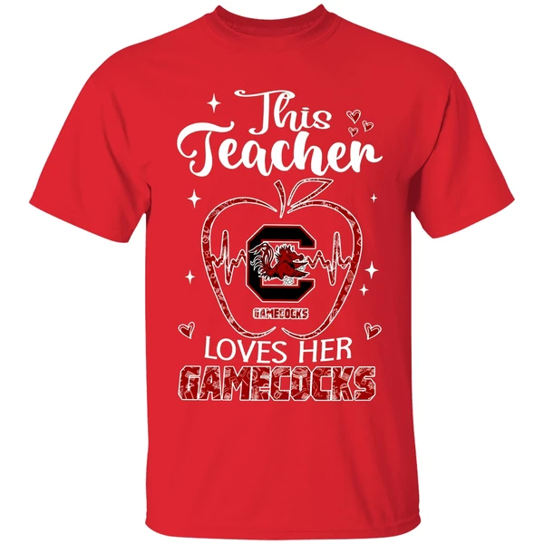 South Carolina Gamecocks Teach This Teacher Loves Her Shirt - Image 7