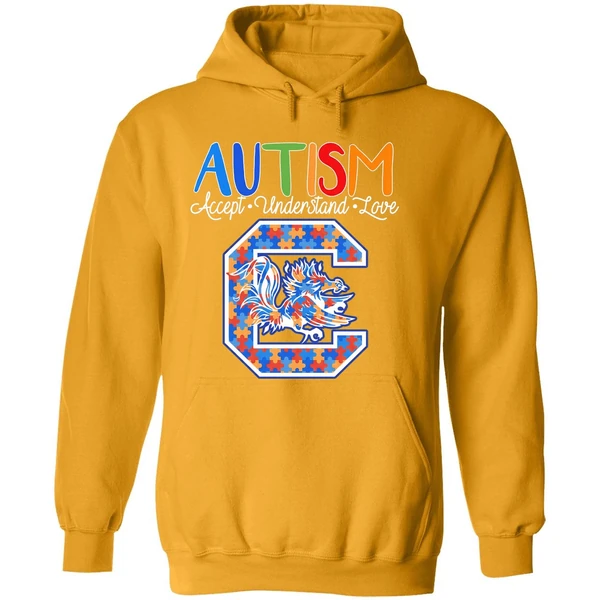 South Carolina Gamecocks Together For Autism Awareness Hoodie