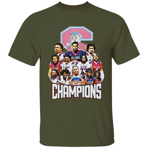 South Carolina State Bulldogs Cricket Celebration Bowl Champions Shirt - Image 4