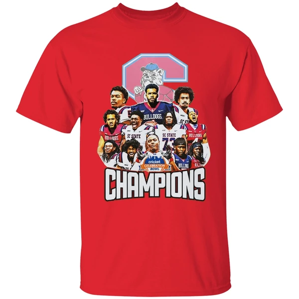 South Carolina State Bulldogs Cricket Celebration Bowl Champions Shirt - Image 7