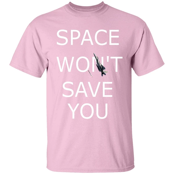 space wont save you f 15 eagle shirt lightpink