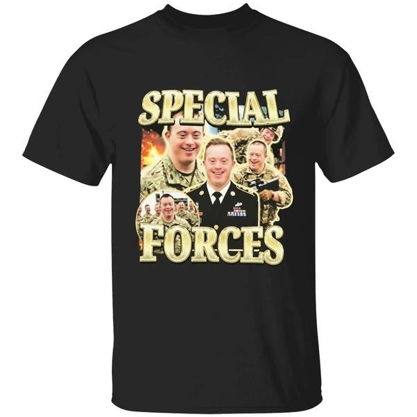Special Ops Soldier With Down Syndrome Meme Shirt