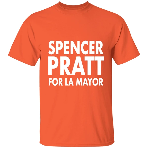 spencer pratt for la mayor 2026 shirt orange