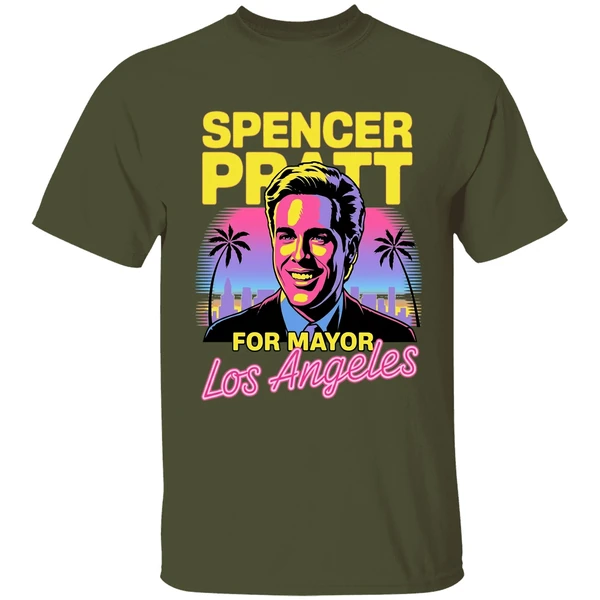 Spencer Pratt For Los Angeles Mayor California Shirt - Image 4