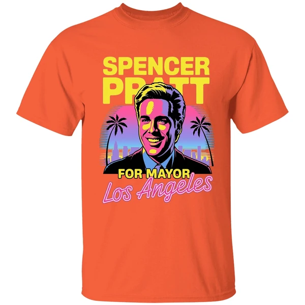 Spencer Pratt For Los Angeles Mayor California Shirt - Image 6