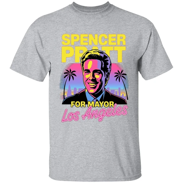 Spencer Pratt For Los Angeles Mayor California Shirt - Image 9