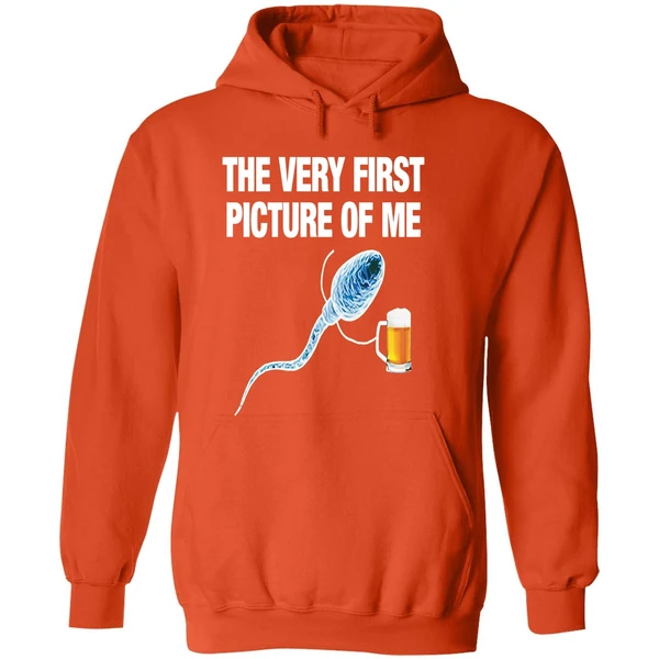 Sperm Beer The Very First Picture Of Me Hoodie - Image 6