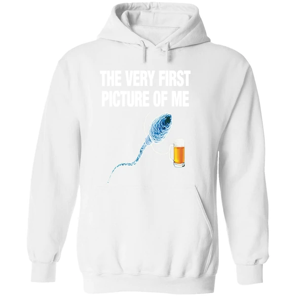 Sperm Beer The Very First Picture Of Me Hoodie - Image 8