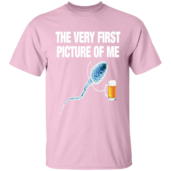 Sperm Beer The Very First Picture Of Me Shirt - Image 3