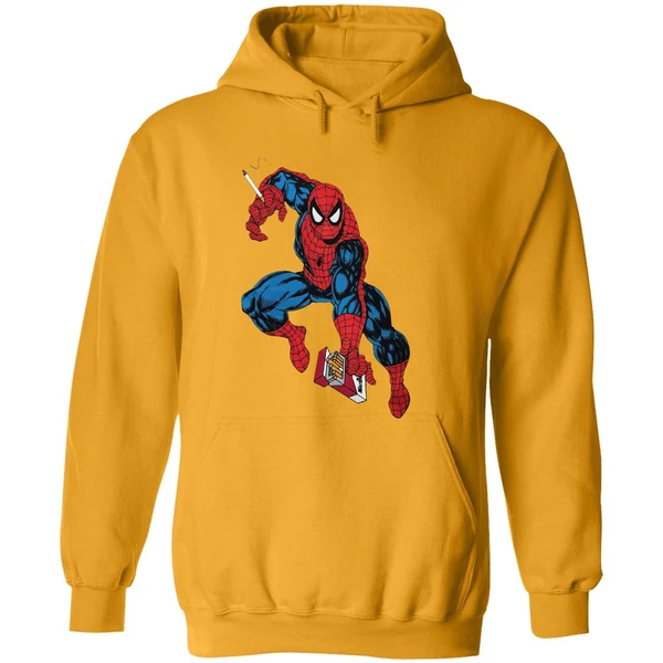 Spider Man Mac Miller Cigarette Smoking Hoodie