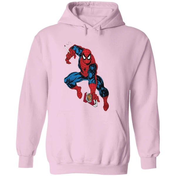 Spider Man Mac Miller Cigarette Smoking Hoodie - Image 5