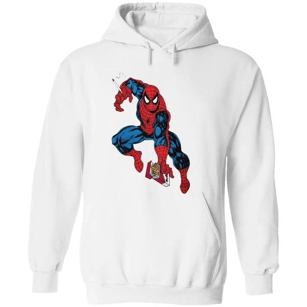 Spider Man Mac Miller Cigarette Smoking Hoodie - Image 8