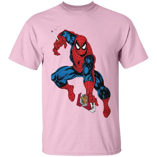 Spider Man Mac Miller Cigarette Smoking Shirt - Image 3